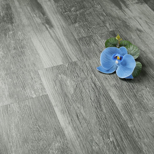 Grey wood effect vinyl - grey,