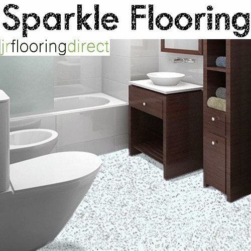 White granite effect - granite, sparkly