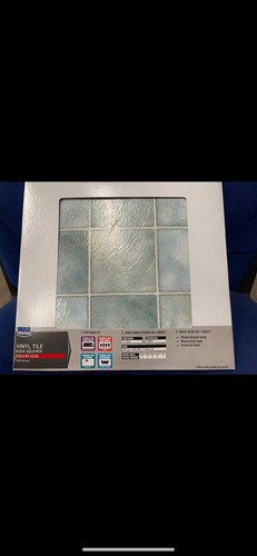 Aqua self adhesive vinyl - aqua,
